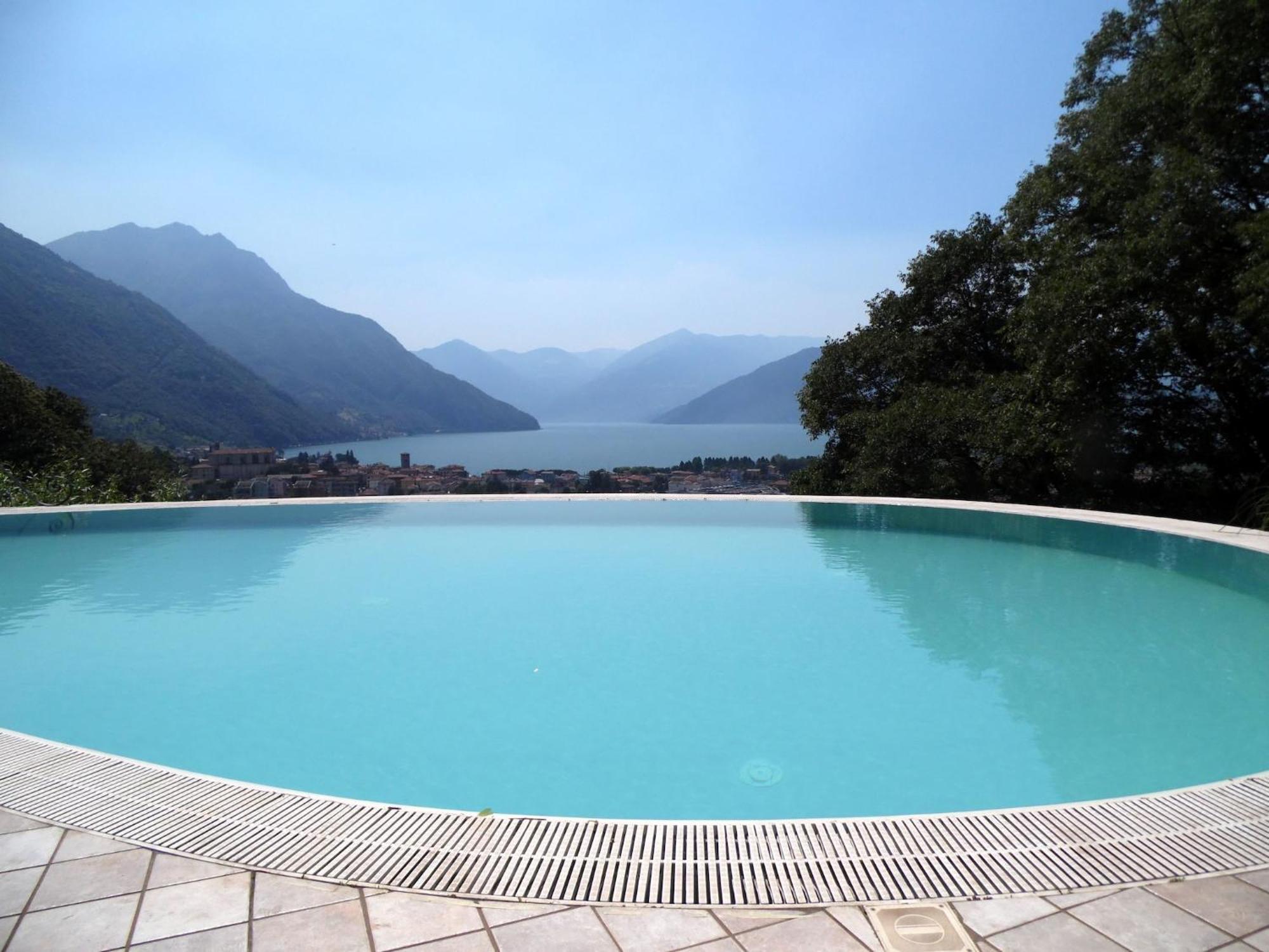 Villa In Pisogne With Pool Garden And Lake View Esterno foto